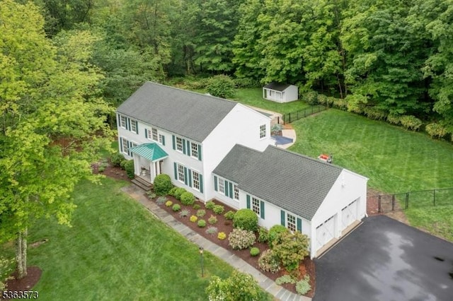11 Carteret Trl, Bernards Twp, NJ 07920 - view from above of property