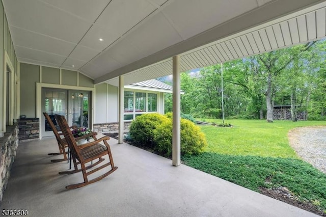 525 Watters Rd, Mansfield Twp, NJ 07840 - view of patio