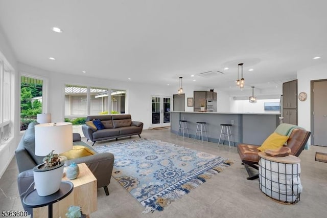 525 Watters Rd, Mansfield Twp, NJ 07840 - living room with recessed lighting