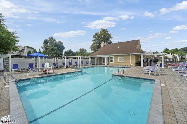 32 Ryan Ln, Lincoln Park Boro, NJ 07035 - community pool with a patio