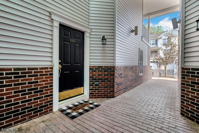 1111 Worthington Ct, Denville Twp, NJ 07834 - entrance to property with brick siding