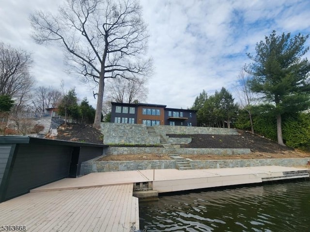 12 Rocky Point Rd, West Milford Twp, NJ 07421 - dock with a water view