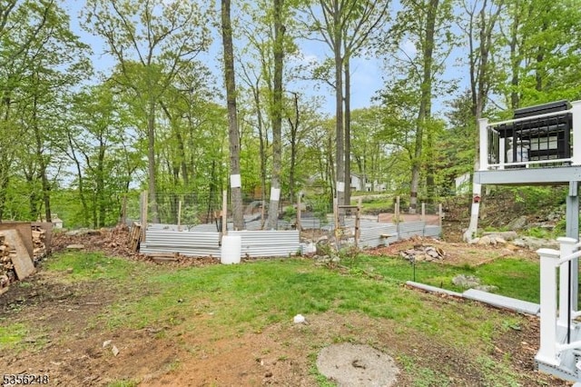 54 Stevens Trl, Hopatcong Boro, NJ 07843 - view of yard with a vegetable garden