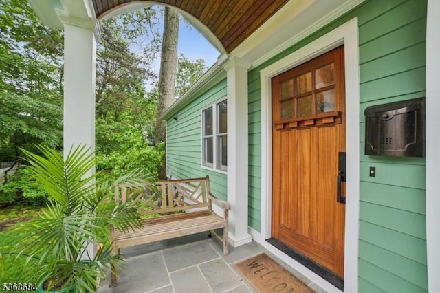 135 Weston Ave, Chatham Boro, NJ 07928 - entrance to property featuring covered porch