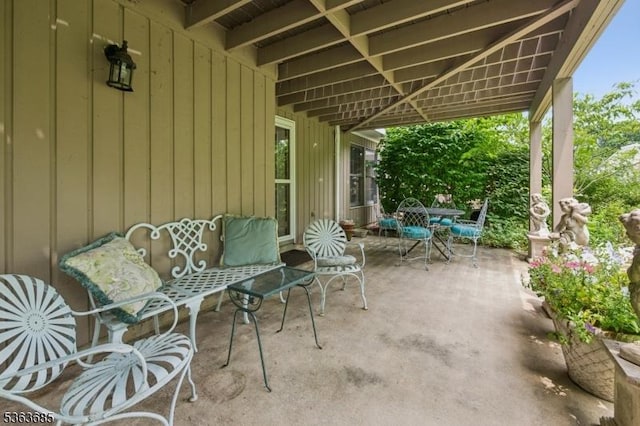 48 Dexter Dr N, Bernards Twp, NJ 07920 - view of patio / terrace with outdoor dining space