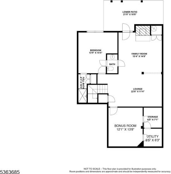 48 Dexter Dr N, Bernards Twp, NJ 07920 - view of room layout