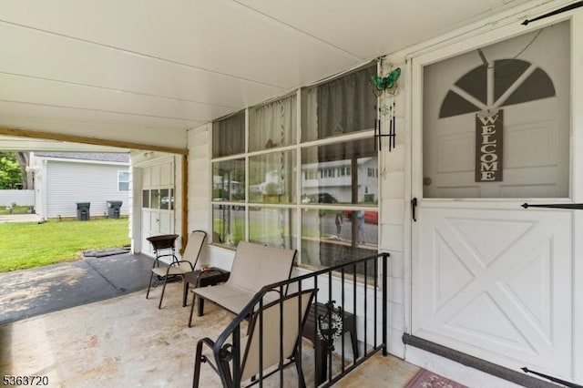 411 S 2nd St, Lopatcong Twp, NJ 08865 - porch featuring a yard