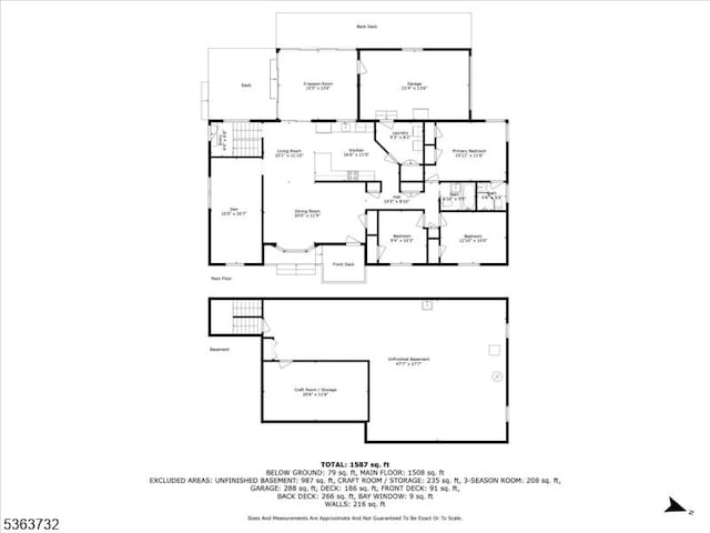 130 Lake Iliff Rd, Andover Twp, NJ 07860 - view of floor plan / room layout