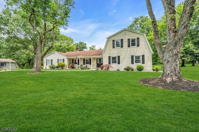750 Saint Georges Rd, Bridgewater Twp, NJ 08807 - dutch colonial with a front yard and a gambrel roof