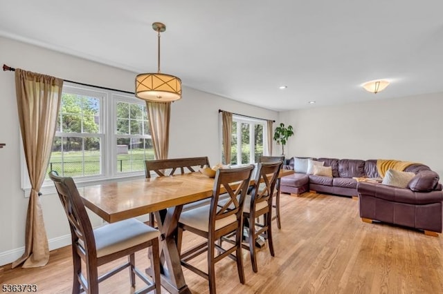 750 Saint Georges Rd, Bridgewater Twp, NJ 08807 - dining room with light wood-type flooring and recessed lighting