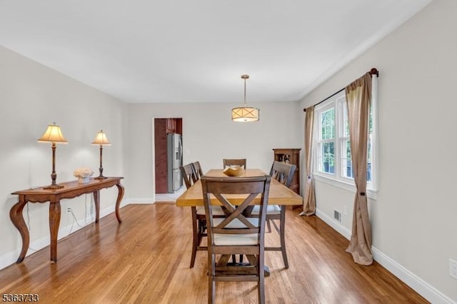 750 Saint Georges Rd, Bridgewater Twp, NJ 08807 - dining room featuring light wood finished floors and baseboards