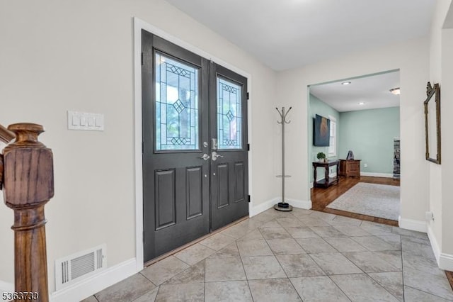 750 Saint Georges Rd, Bridgewater Twp, NJ 08807 - entryway with baseboards and french doors