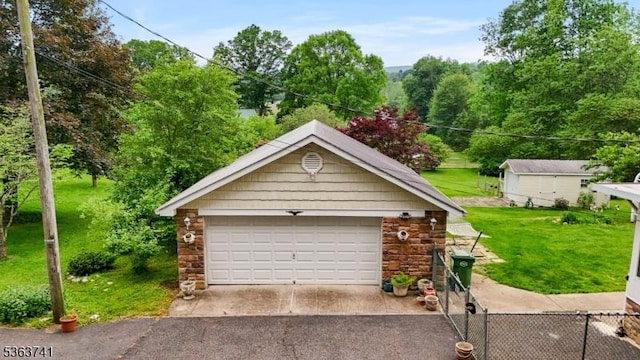 16 Hazen Rd, Mansfield Twp, NJ 07840 - view of detached garage