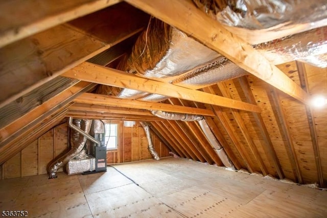 42 Bluffs Ct, Hamburg Boro, NJ 07419 - view of unfinished attic