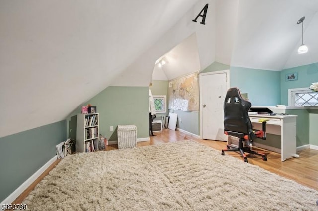 118 E Lincoln Ave, Roselle Park Boro, NJ 07204 - office space with wood finished floors and lofted ceiling