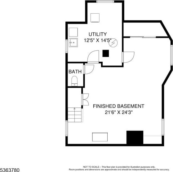 118 E Lincoln Ave, Roselle Park Boro, NJ 07204 - view of room layout