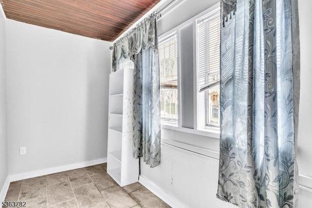 410-412 Kerrigan Blvd, Newark City, NJ 07106 - bathroom featuring wood ceiling and baseboards
