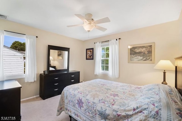 28 Douglas Dr, Washington Twp, NJ 07853 - bedroom with carpet and a ceiling fan