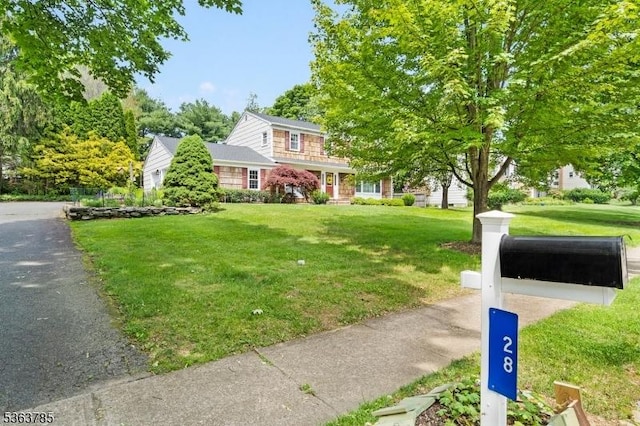 28 Douglas Dr, Washington Twp, NJ 07853 - view of front of house featuring a front lawn
