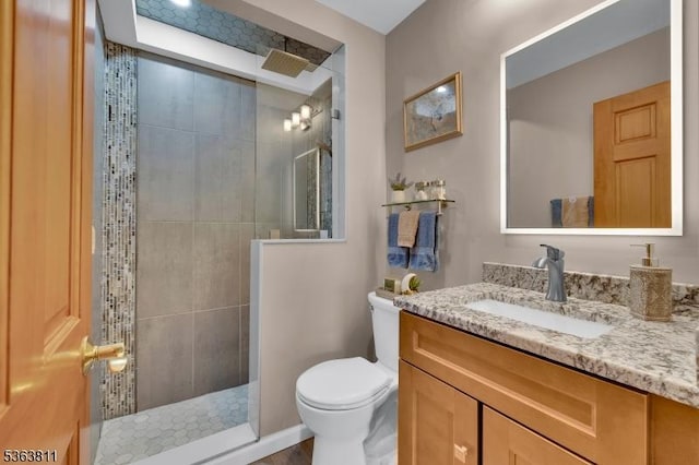 214 Glenside Pl, North Plainfield Boro, NJ 07060 - full bath with vanity and a tile shower