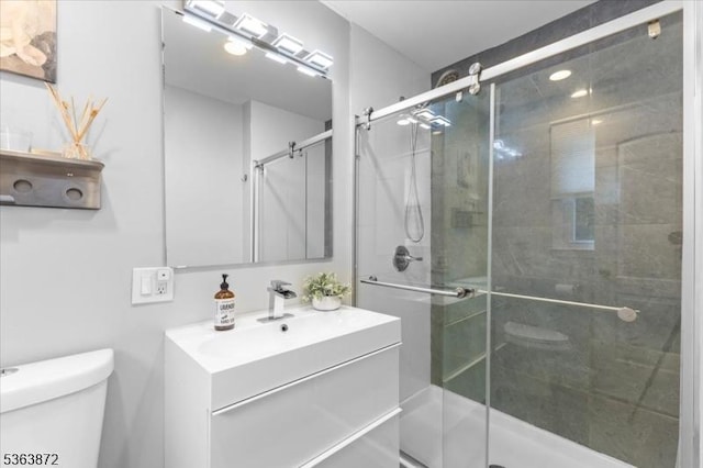 301 Diamond Hill Rd, Berkeley Heights Twp, NJ 07922 - full bath featuring vanity and a stall shower
