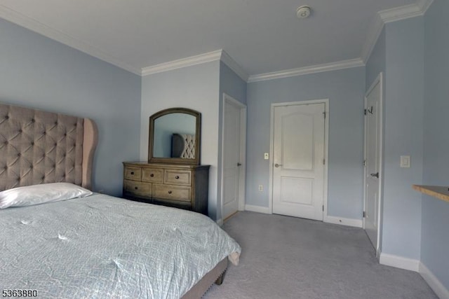2409 Ramapo Ct, Riverdale Boro, NJ 07457 - carpeted bedroom featuring baseboards and ornamental molding