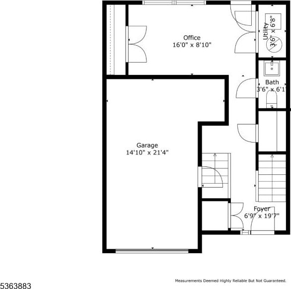 10 Central Ave Unit C, Caldwell Boro Twp, NJ 07006 - view of home floor plan