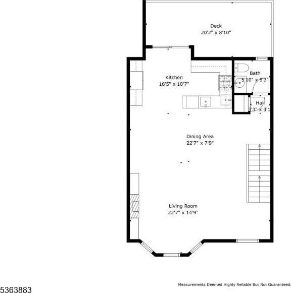 10 Central Ave Unit C, Caldwell Boro Twp, NJ 07006 - view of floor plan / room layout