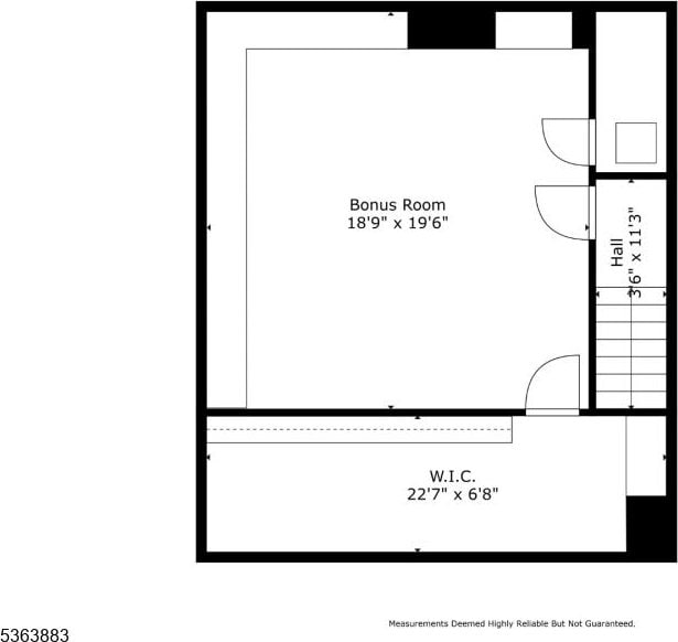 10 Central Ave Unit C, Caldwell Boro Twp, NJ 07006 - view of room layout