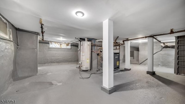 136 Willow St, Bloomfield Twp, NJ 07003 - basement featuring water heater