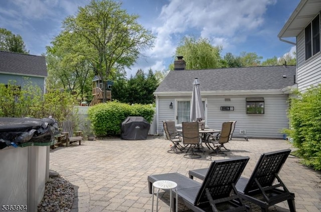 2 Monsey Rd, Raritan Twp, NJ 08822 - view of patio / terrace featuring outdoor dining space