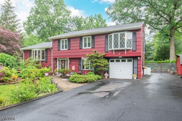 158 Fieldcrest Rd, Parsippany-Troy Hills Twp, NJ 07054 - tri-level home featuring driveway and an attached garage
