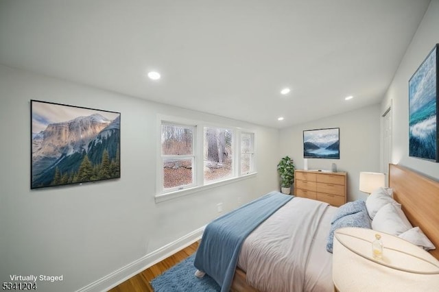 9 S Reilly Rd, Jefferson Twp, NJ 07438 - bedroom featuring wood finished floors, baseboards, and recessed lighting