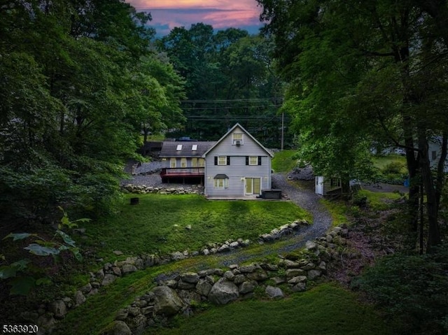 23 Panorama Dr, Vernon Twp, NJ 07461 - view of subject property featuring a forest