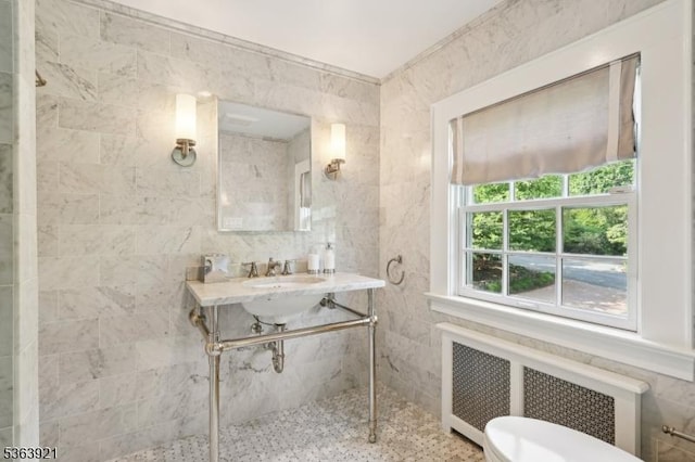 75 Farley Rd, Millburn Twp, NJ 07078 - bathroom with radiator and toilet