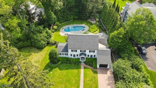 75 Farley Rd, Millburn Twp, NJ 07078 - view of subject property featuring a pool area