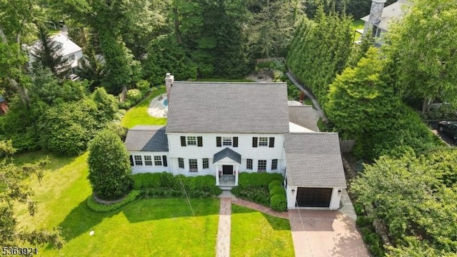 75 Farley Rd, Millburn Twp, NJ 07078 - view from above of property
