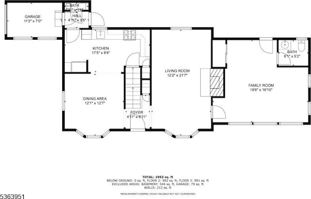 329 Hillside Ave, Livingston Twp, NJ 07039 - view of floor plan / room layout