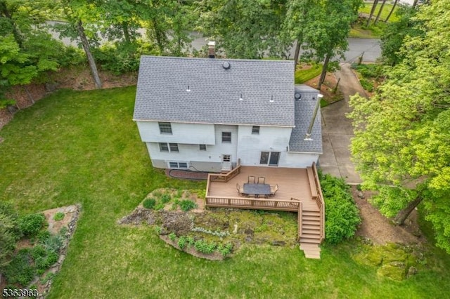 46 Deerfield Dr, Hardyston Twp, NJ 07416 - view from above of property