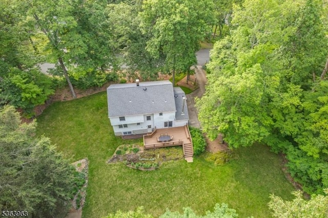 46 Deerfield Dr, Hardyston Twp, NJ 07416 - view from above of property