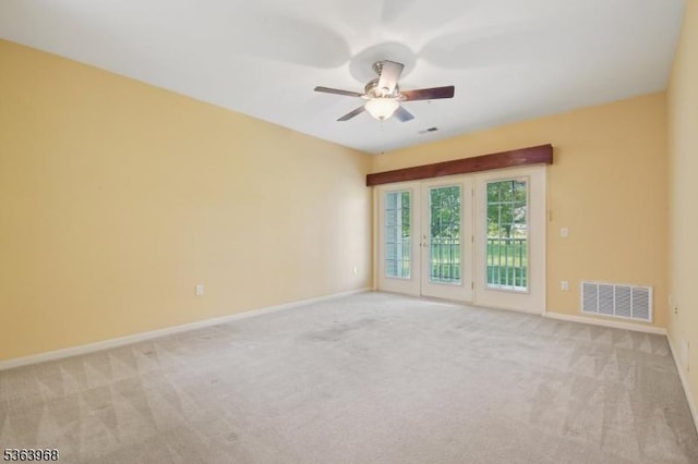 5003 Brookfield Glen Dr, White Twp, NJ 07823 - unfurnished room with carpet and ceiling fan