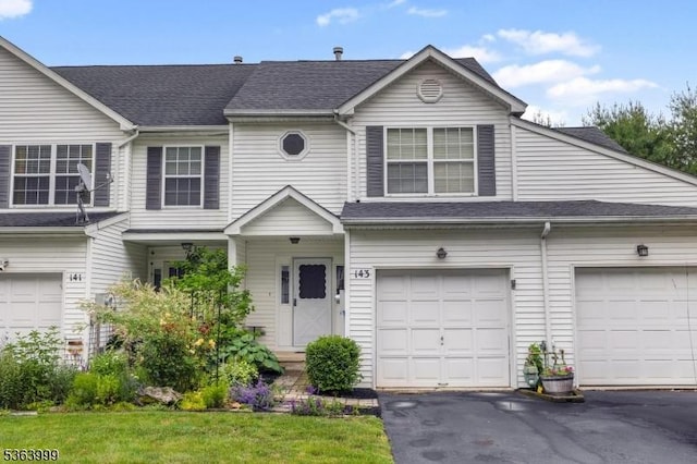 143 Canal Way, Hackettstown Town, NJ 07840 - view of property with asphalt driveway and roof with shingles