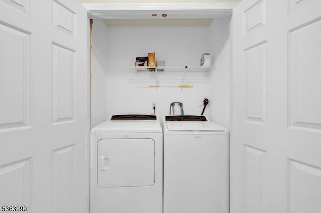 143 Canal Way, Hackettstown Town, NJ 07840 - washroom featuring separate washer and dryer