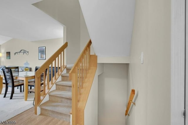 143 Canal Way, Hackettstown Town, NJ 07840 - stairs featuring wood finished floors