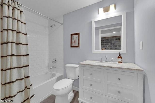 143 Canal Way, Hackettstown Town, NJ 07840 - full bathroom featuring shower / tub combo with curtain and vanity