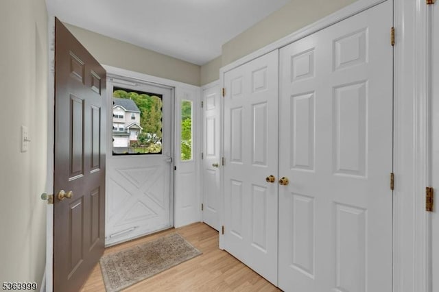 143 Canal Way, Hackettstown Town, NJ 07840 - entrance foyer featuring light wood finished floors
