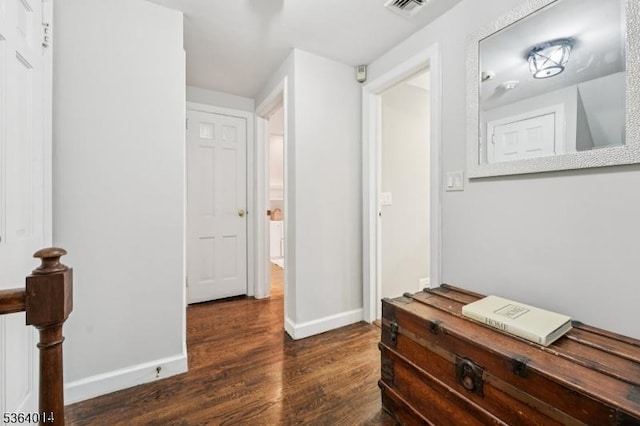 64 Mckinley Ave, West Caldwell Twp, NJ 07006 - corridor with wood finished floors and baseboards