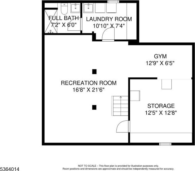 64 Mckinley Ave, West Caldwell Twp, NJ 07006 - view of floor plan / room layout
