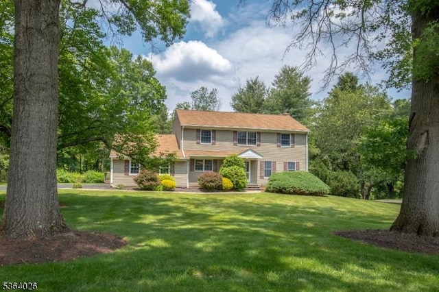 192 Carol Jean Way, Branchburg Twp, NJ 08876 - view of front facade featuring a front lawn