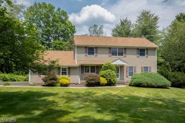 192 Carol Jean Way, Branchburg Twp, NJ 08876 - colonial-style house featuring a front yard